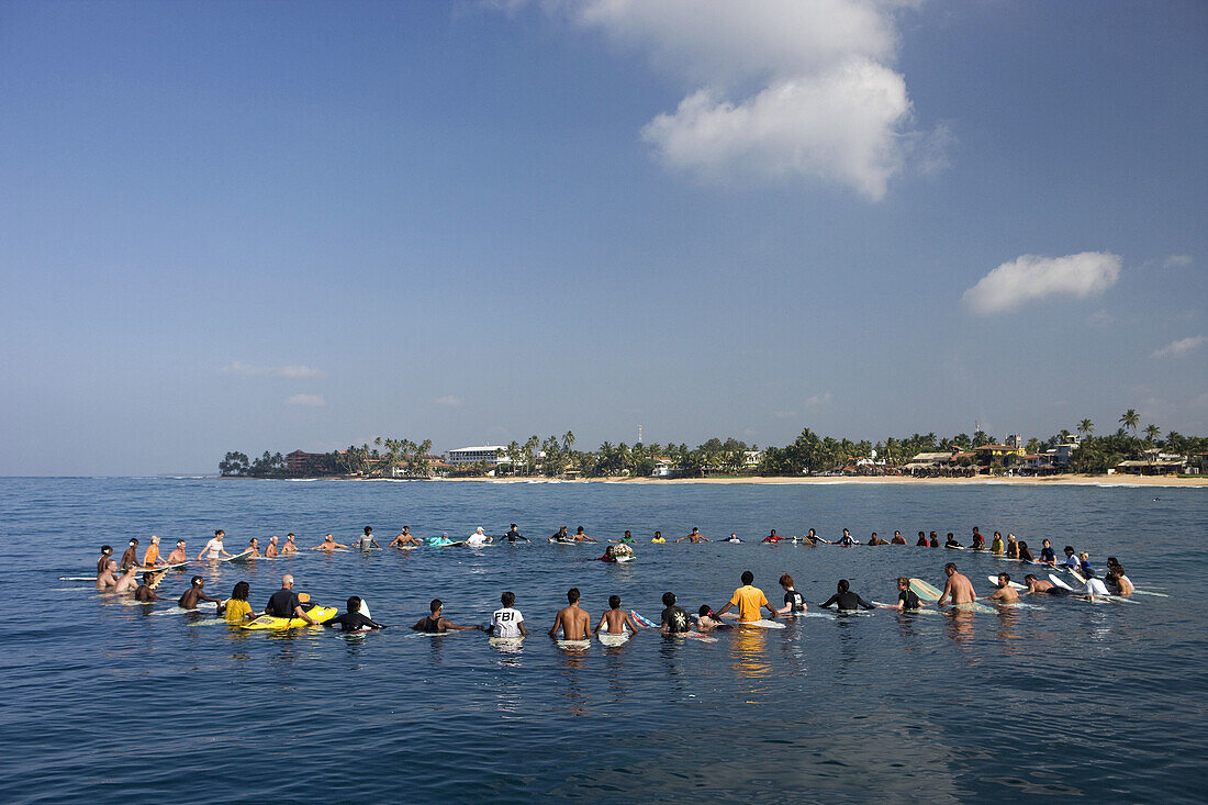 Tsunami-Gedenkfeier in Hikkaduwa, Sri Lanka