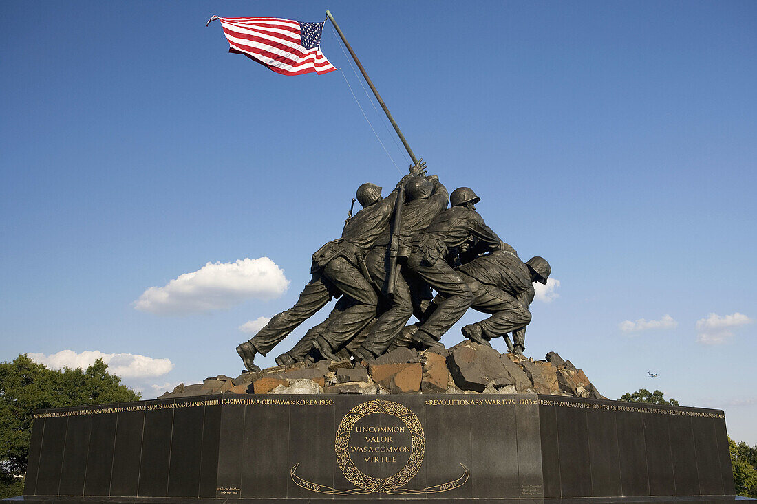 USMC-Kriegsdenkmal, Washington DC, USA