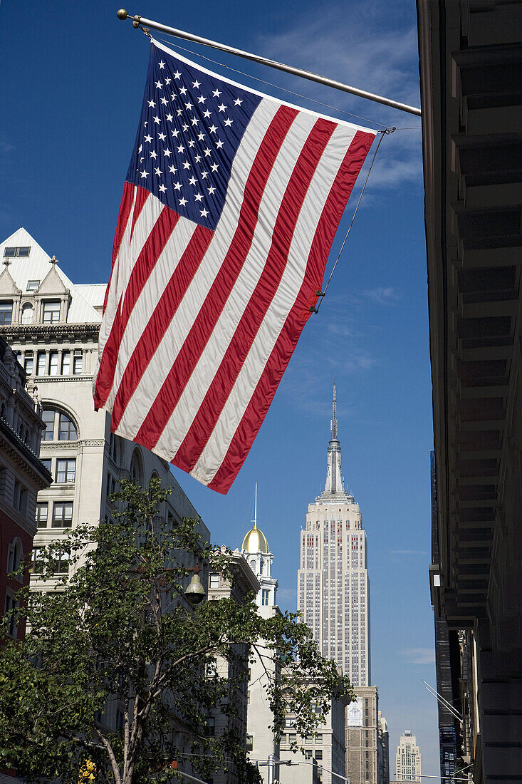 Das Empire State Building, New York City, USA