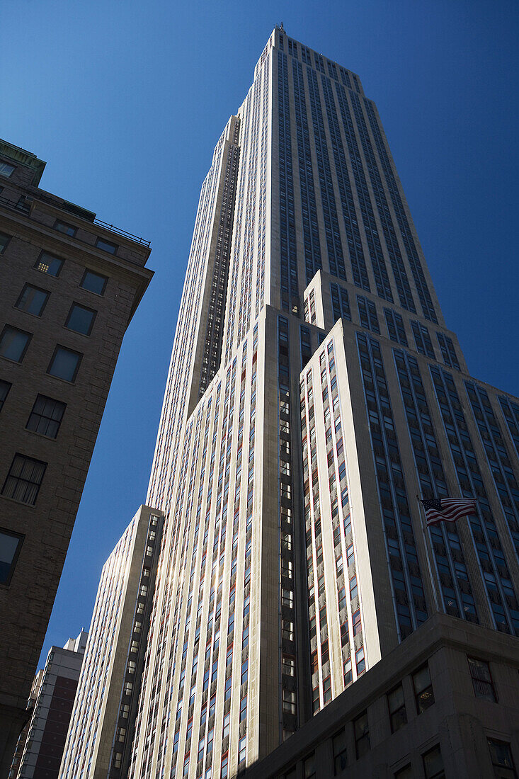 Das Empire State Building, New York City, USA