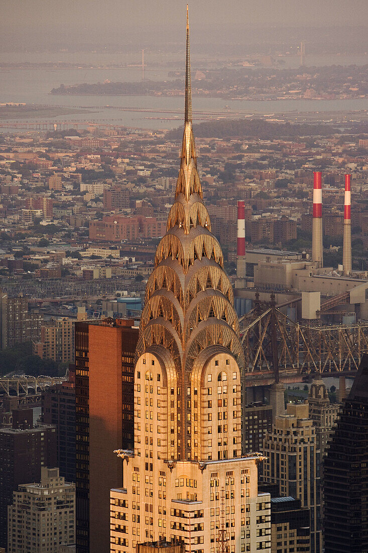 Aerial view of New York City, USA