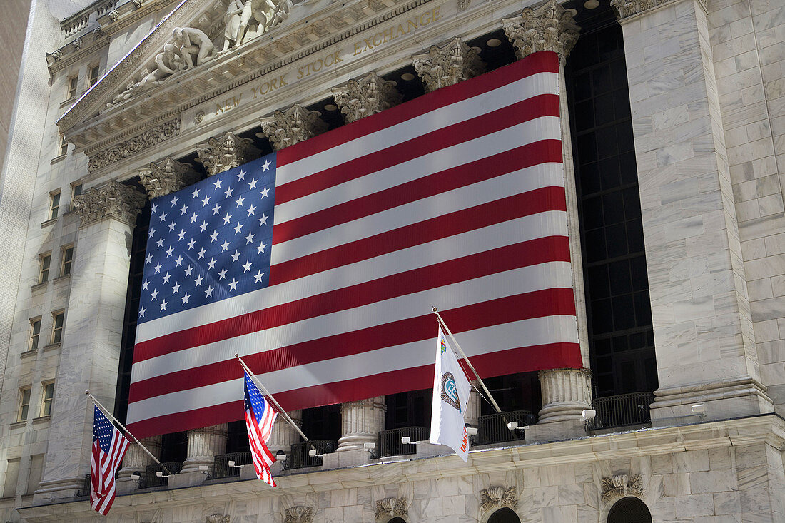 The New York Stock Exchange, New York City, USA