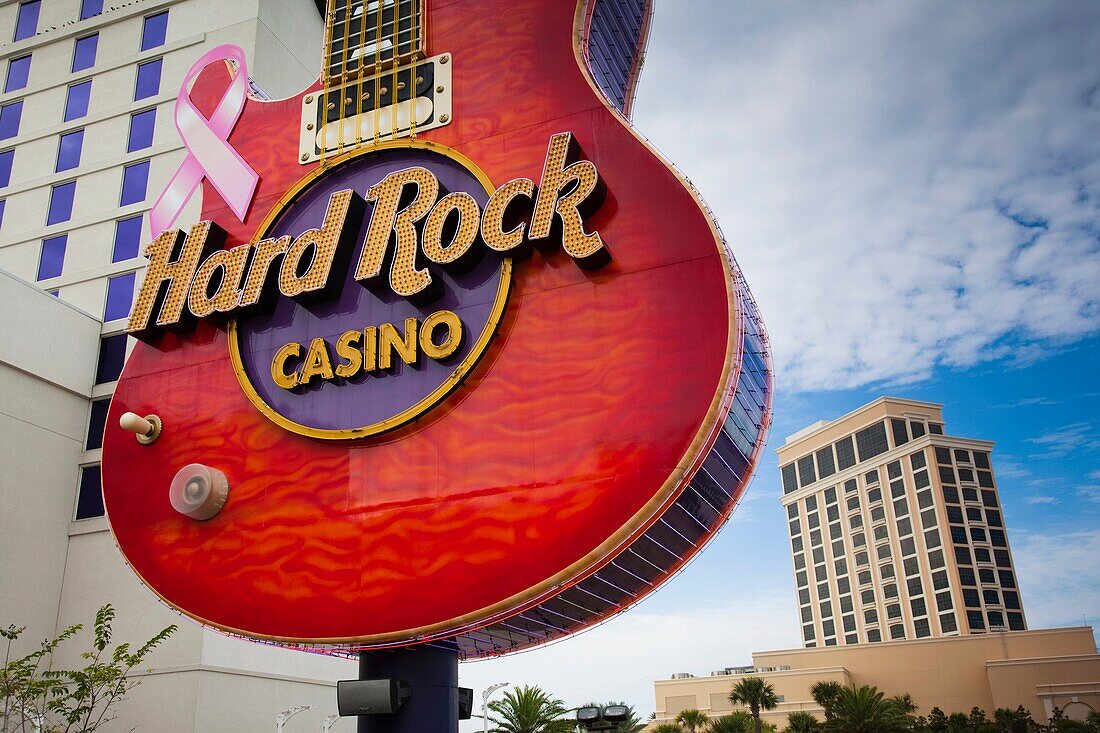 USA, Mississippi, Biloxi, Hard Rock and Beau Rivage Casinos, Beach Boulevard