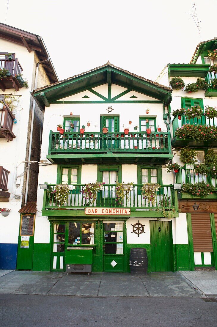 Spain, Basque country, Hondarribia, old town