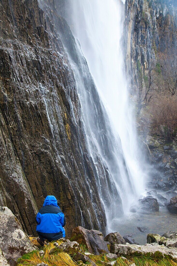 Cascada del Asón, Parque Natural Collados del Asón, Cantabria, Valle de Soba, Cantabria