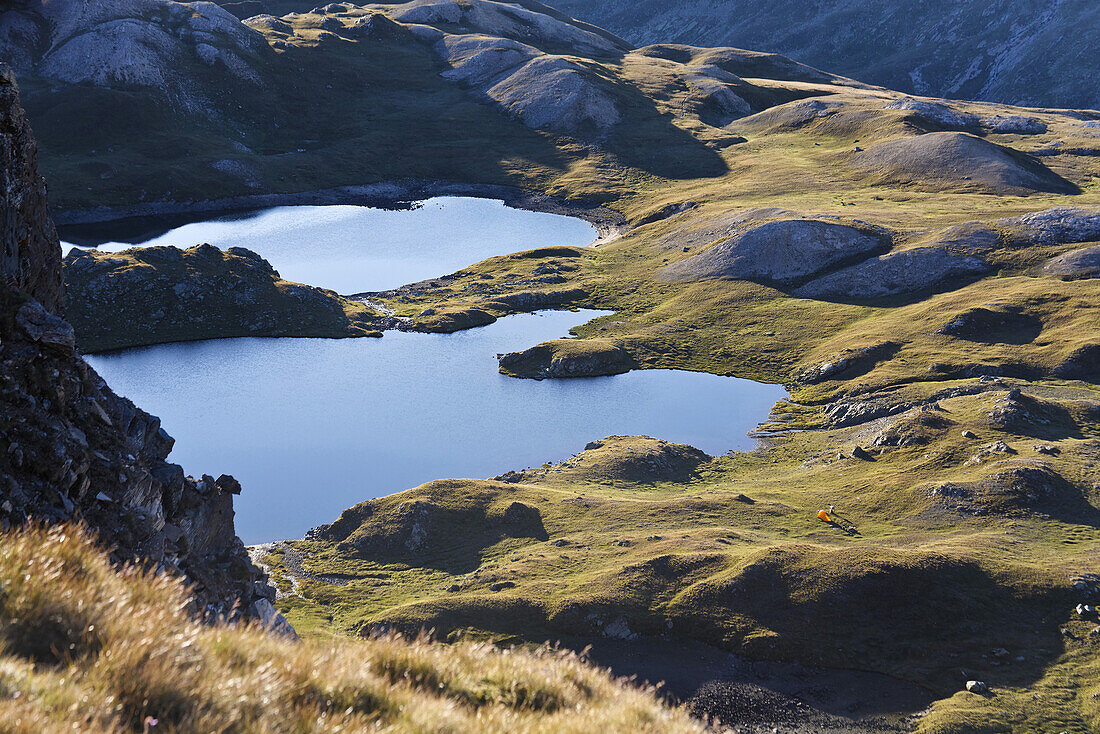 Laghi Trebecchi, Col de Nivolet, Nationalpark Gran Paradiso, Aostatal, Italien