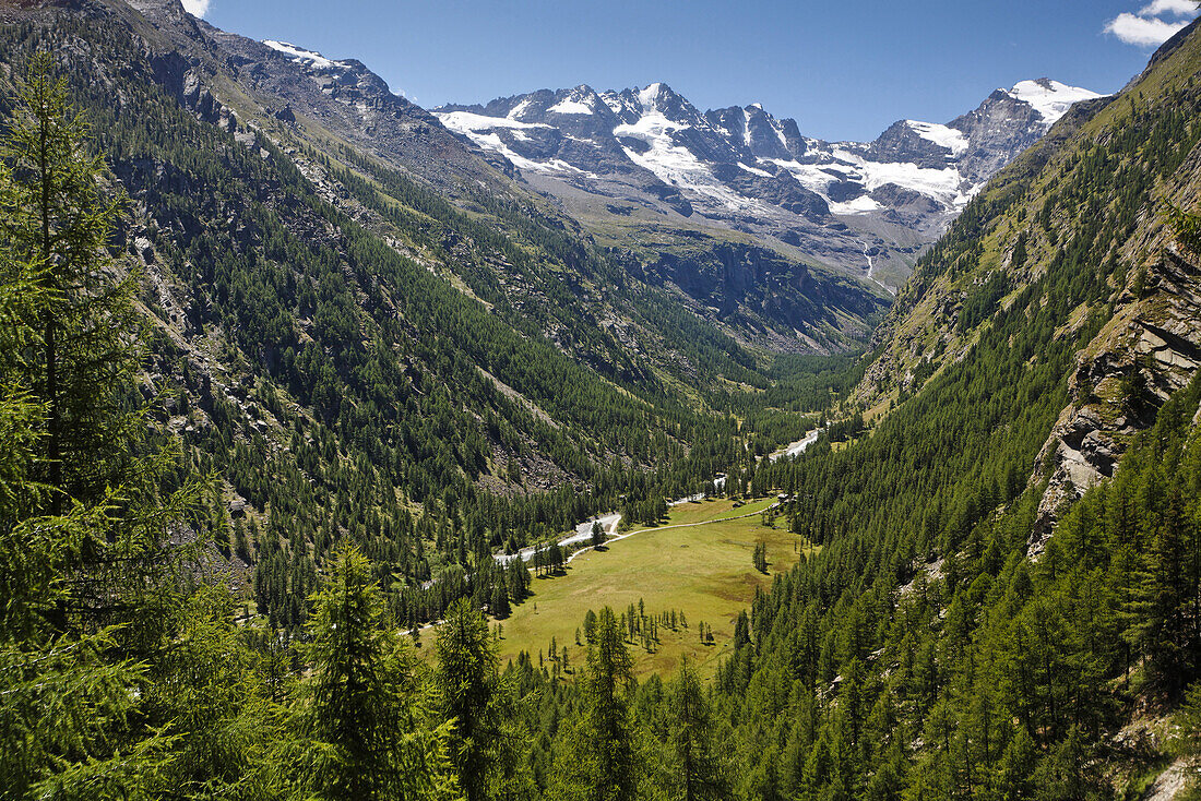 Valnontey valley, Gran Paradiso National Park, Aosta Valley, Italy