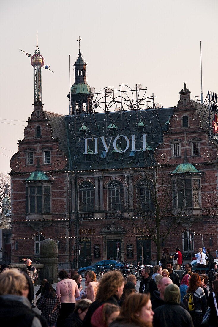 Tivoli Vergnügungspark, Kopenhagen, Dänemark