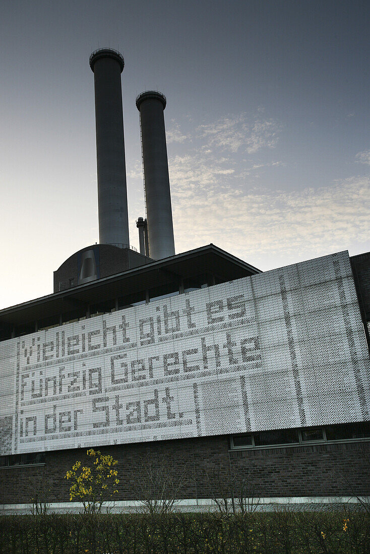 Art at the Central Power Plant, Berlin Mitte, Berlin, Germany