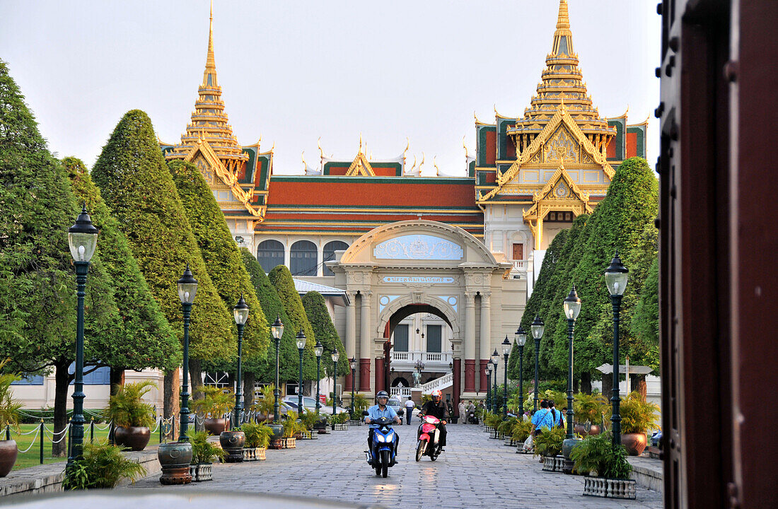 Blick auf den Königspalast, Bangkok, Thailand, Asien