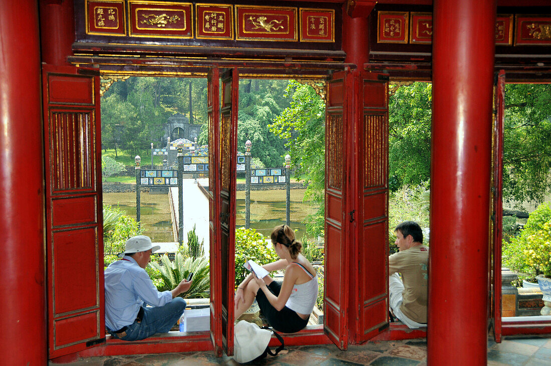 Grave of Minh-Mang near Hue, Vietnam