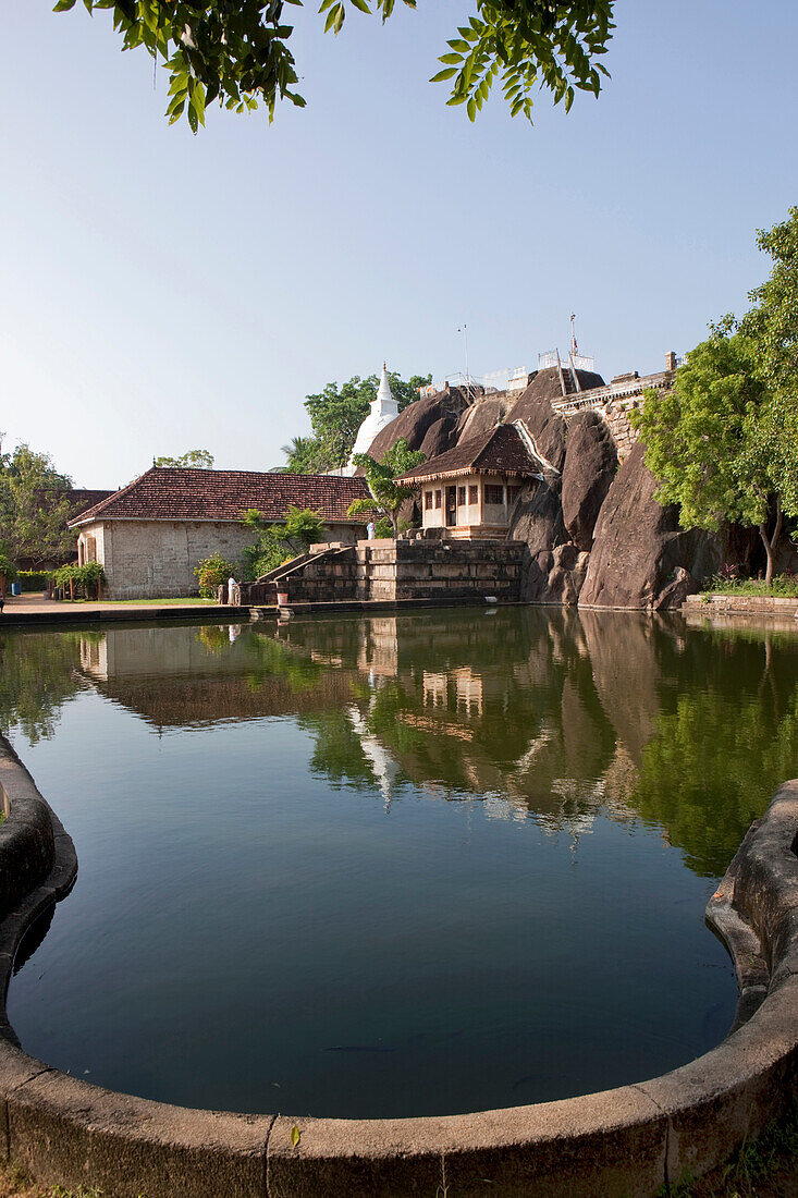 Der Isurumunjya Tempel, Isurumuni Maha Vihara, Sacred City, Anuradhapura, Sri Lanka, Asien