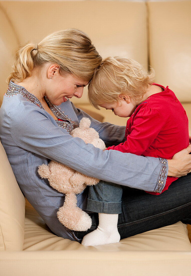 Mother and daughter (2 years)