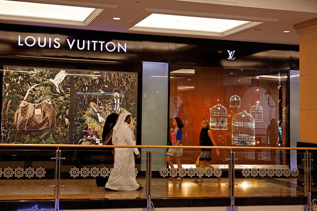 Louis Vuitton shop at Dubai Mall of Emirates shopping mall