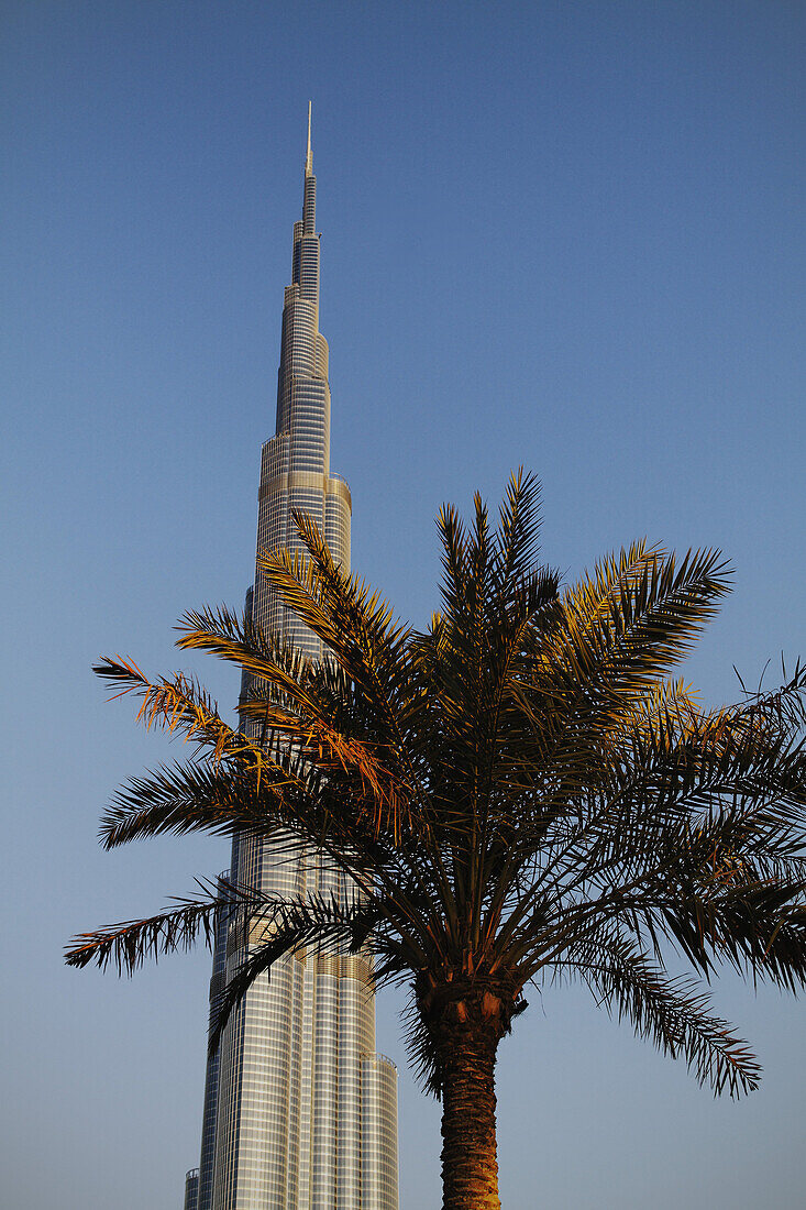 Burdsch Khalifa, Burj Dubai, hoechster Wolkenkratzer der Welt, 828 Meter