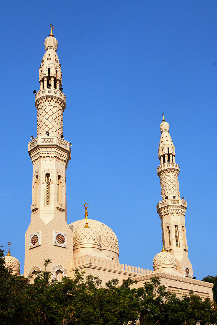 Aussenaufnahme der Jumeirah Moschee, Dubai VEA