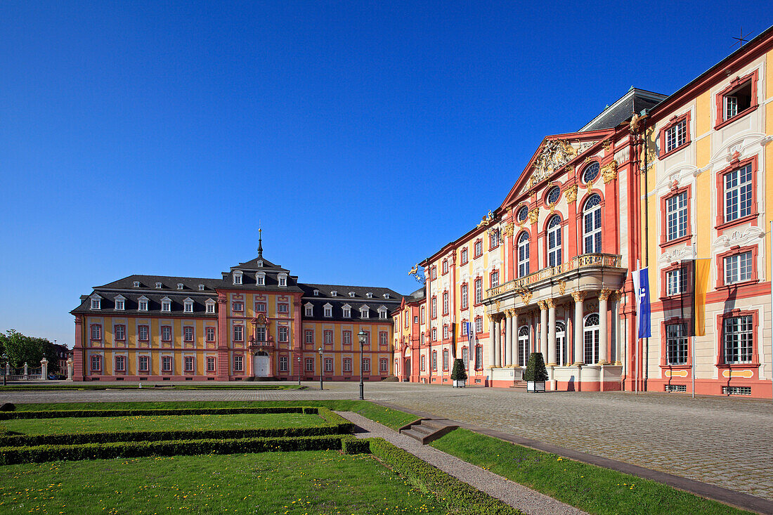 Schloss, Bruchsal, Nördlicher Schwarzwald, Baden-Württemberg, Deutschland