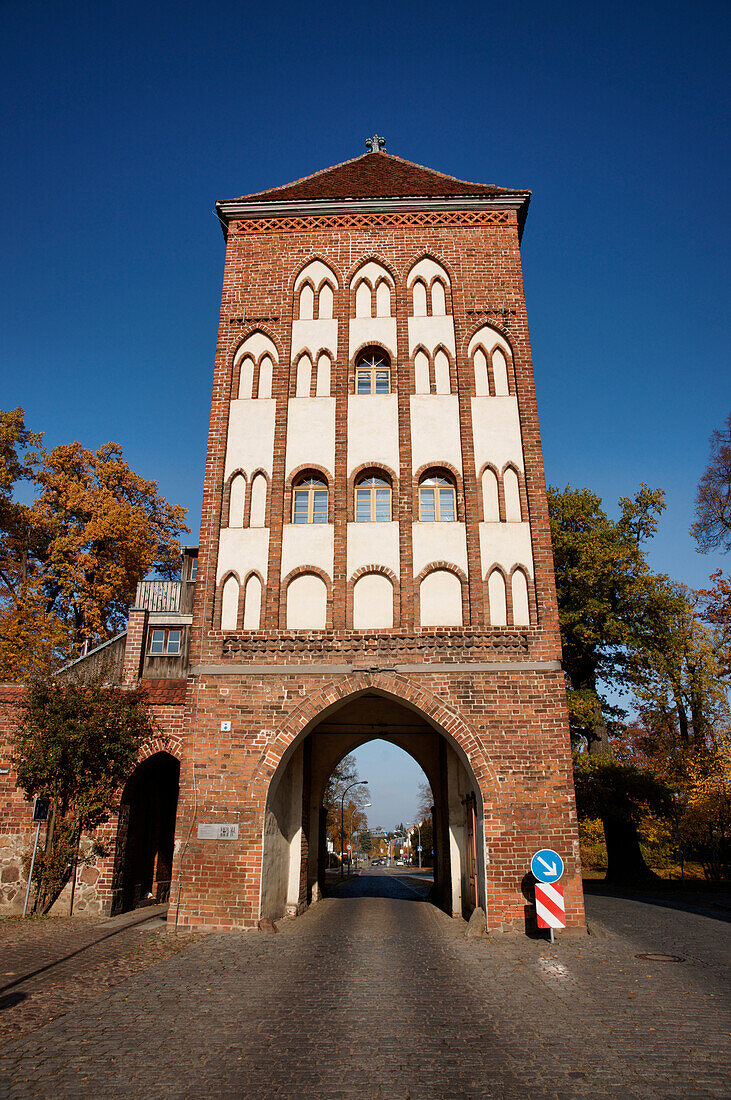 Groeper Tor, Wittstock, Dosse, Land Brandenburg, Deutschland