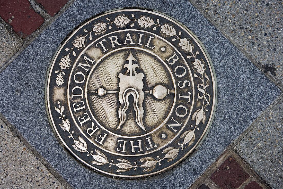 Der Freedom Trail, Boston, Massachusetts, USA