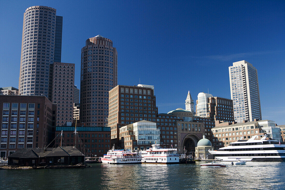 Boston Skyline, Massachusetts, USA