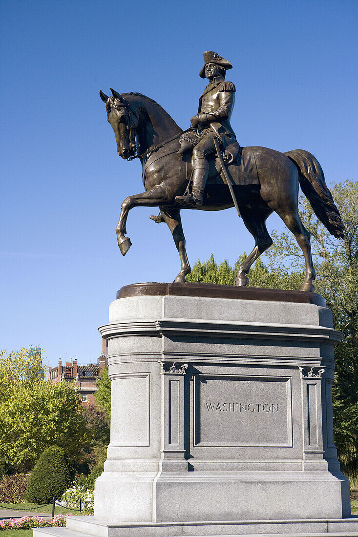 George-Washington-Denkmal, Boston, Massachusetts, USA