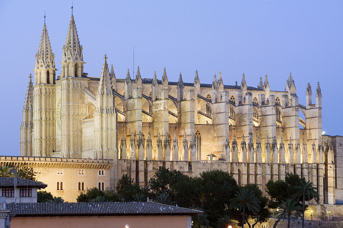 Kathedrale La Seu, Palma de Mallorca, Spanien