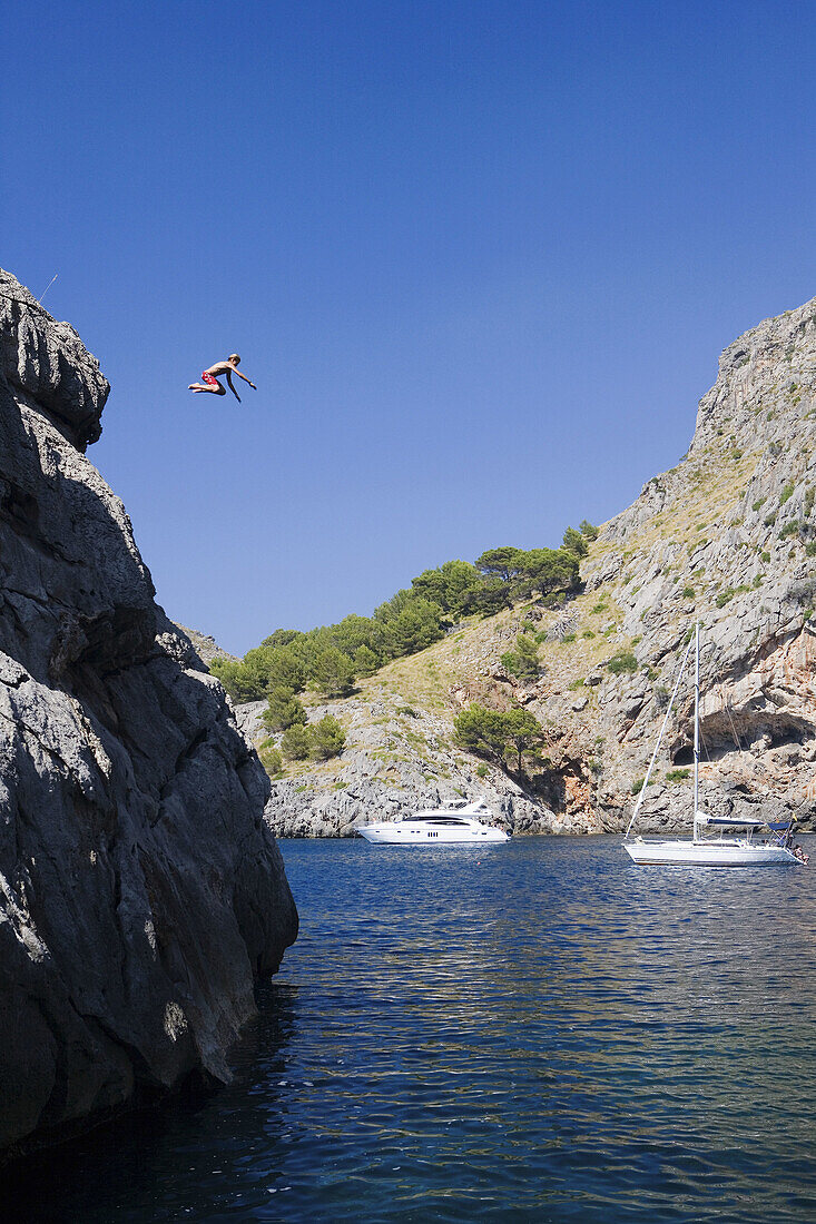 La Calobra, Mallorca, Spanien