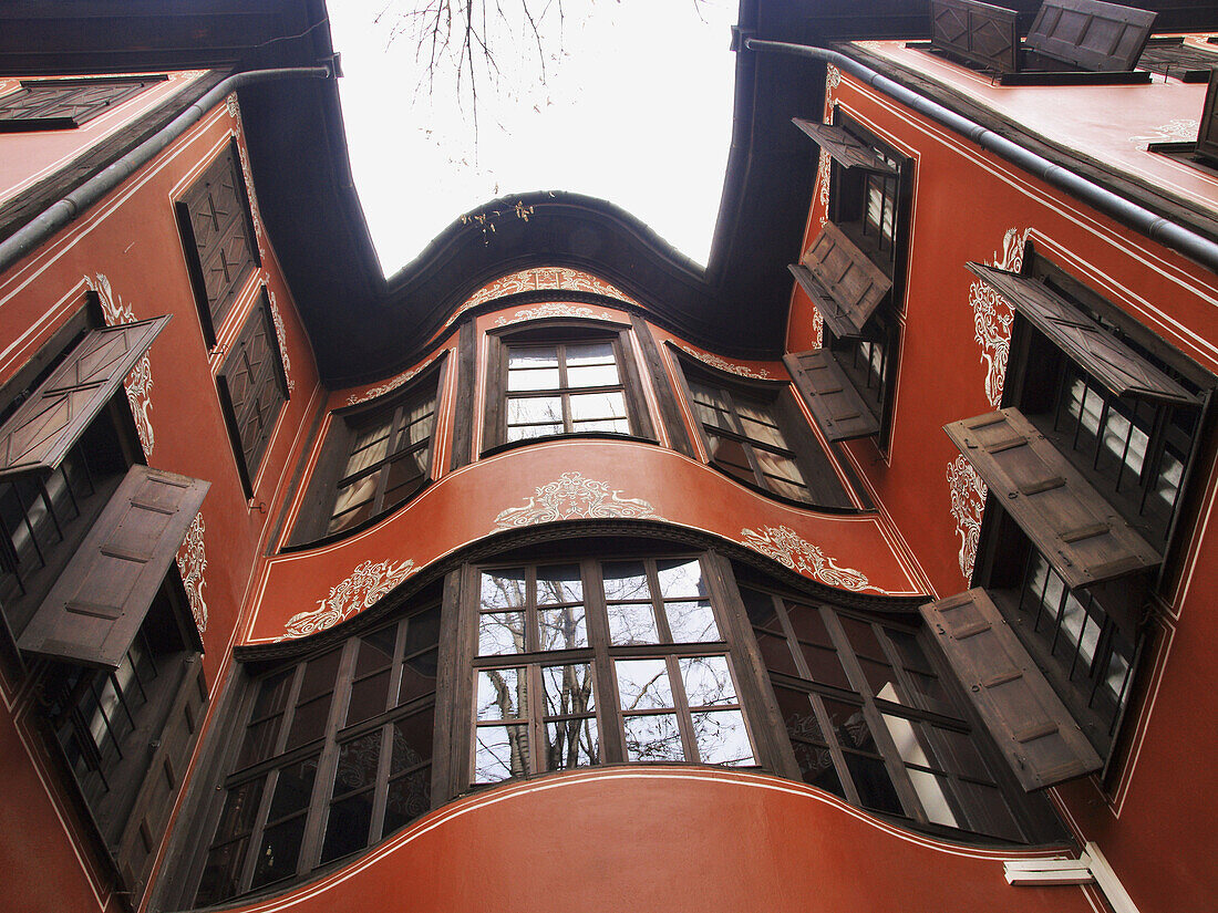 Plovdiv, old town, House Georgiadi,  Bulgaria