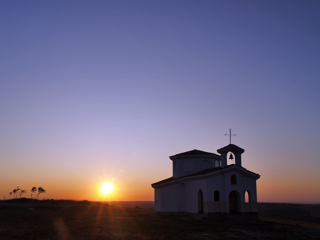 Orthodox  Church ´St. Petka Paraskeva´ near the town Ivaylovgrad, Bulgaria