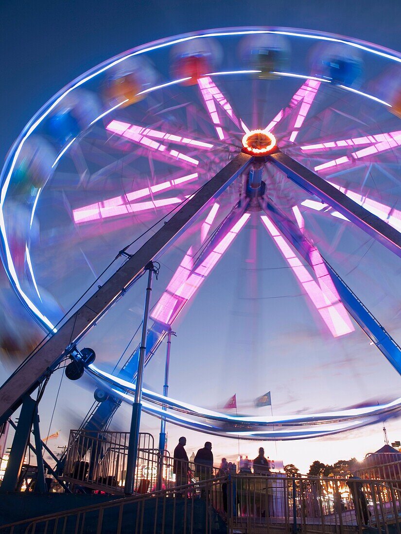 Ferris wheel at the Union County Fair in Union, Maine