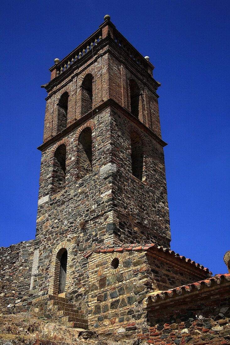 Castillo-mezquita Ntra  Sra  Concepción  s X  Almonaster la Real