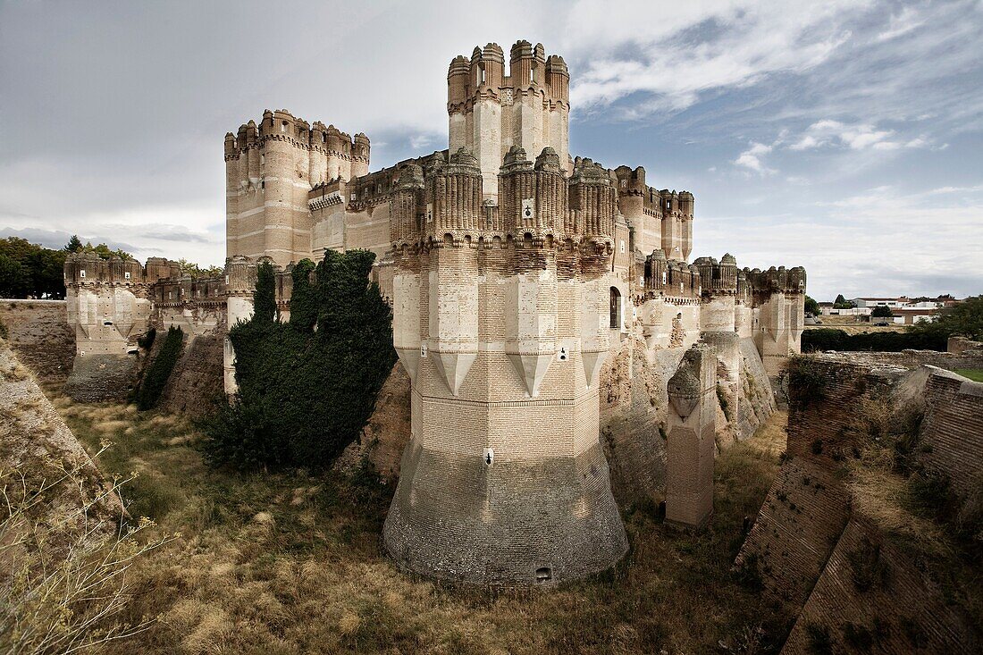 Castillo de Coca  Segovia  Castilla-León  España