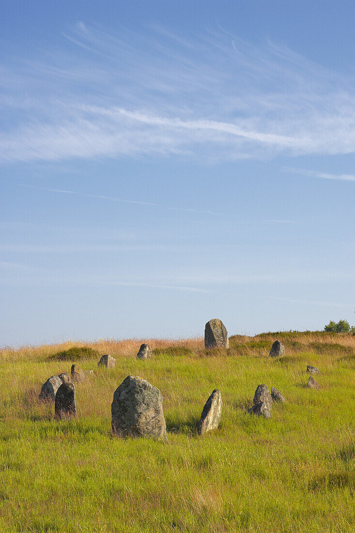 Graves from the Iron Ages., Skåne, Sverige