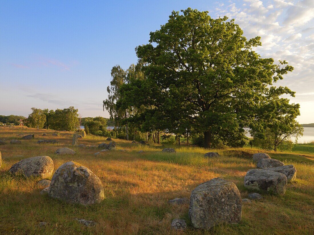 Prehistoric graveyard, Karlskrona, Sweden, Karlskrona, Blekinge, Sweden