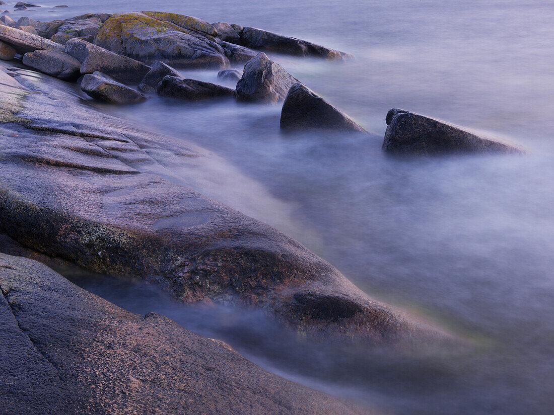 Even rocks in water, Hanö, Blekinge, Sweden