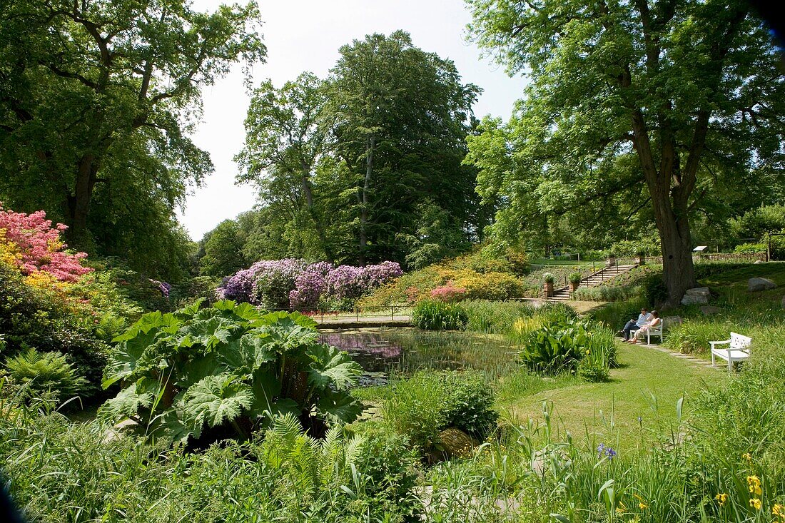 Sofiero castle's garden, Skane, Sweden