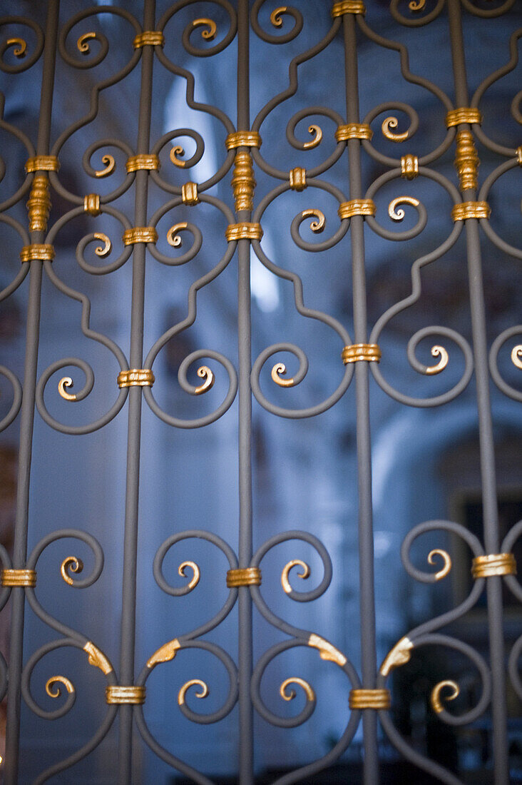 Church door, Tegernsee, Upper Bavaria, Germay