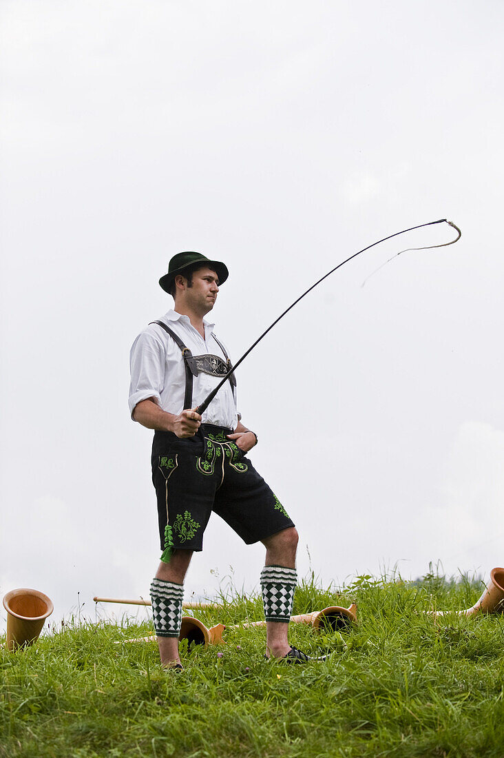 Summer Festival, Kreut Alp, Grossweil, Upper Bavaria, Germany