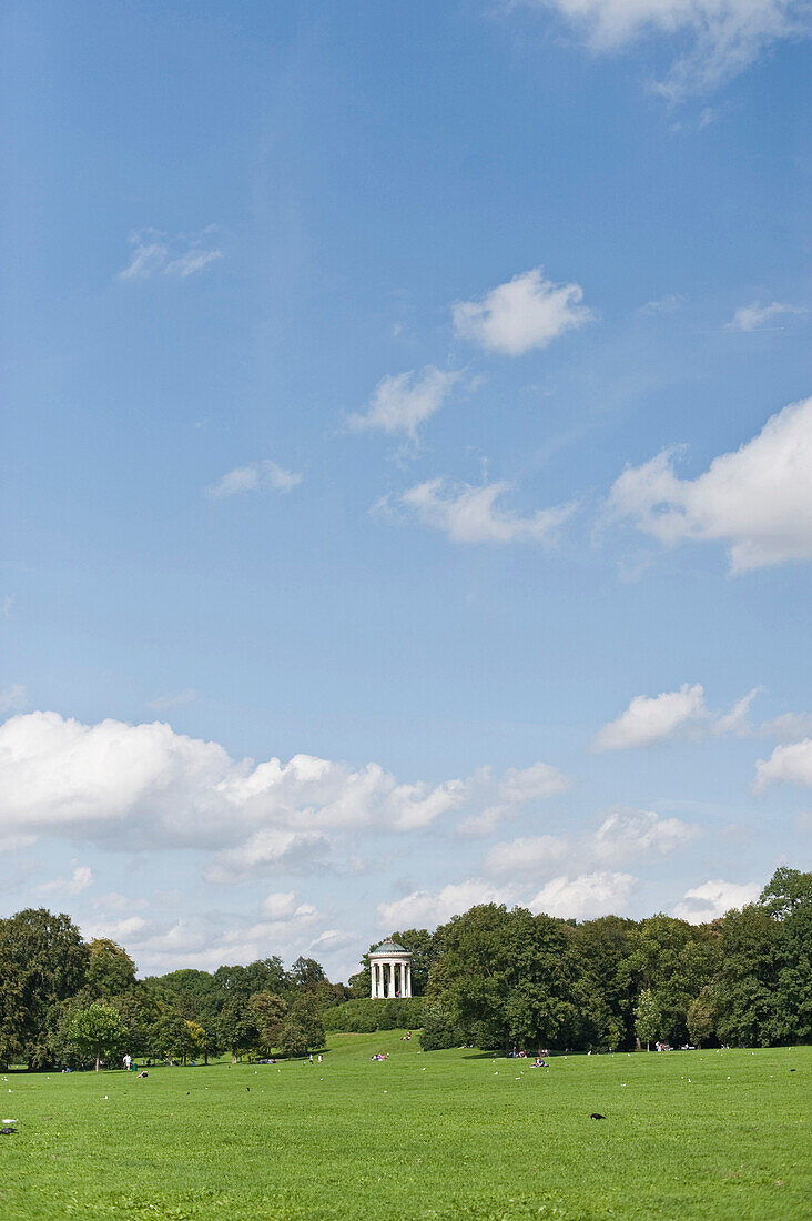 Monopteros, Englischer Garten, München, Bayern, Deutschland