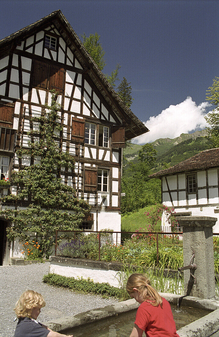 Heimatmuseum Ballenberg, Berner Oberland, Schweiz, Alpen, Europa