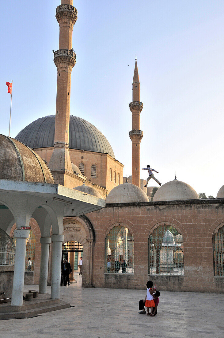 Mevledi-i Halil Moschee, Sanliurfa, Südost-Anatolien, Türkei