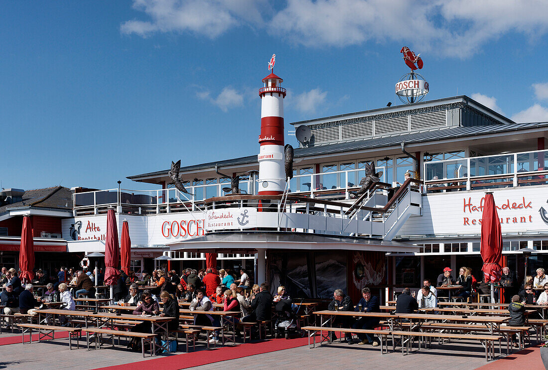 Restaurant Hafendeck in List, Sylt, Schleswig-Holstein, Germany