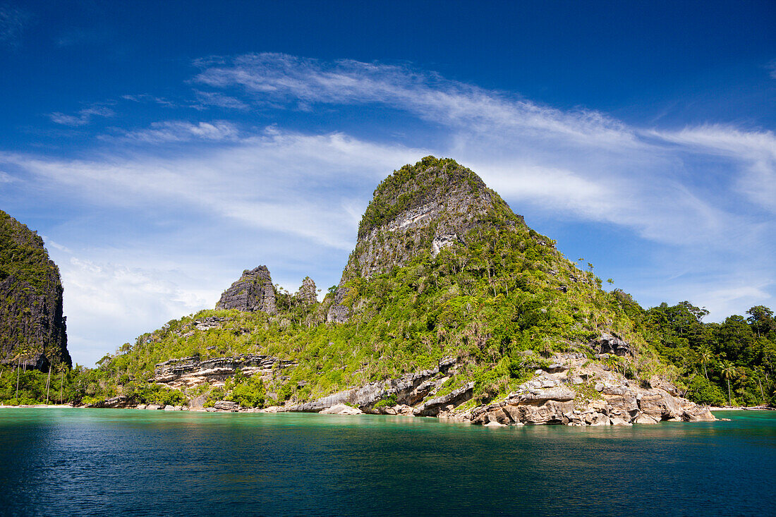 Inseln von Misool, Raja Ampat, West Papua, Indonesien