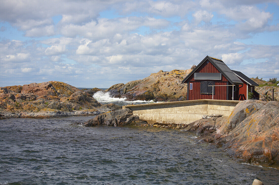 Boathouse in Möja, Sweden