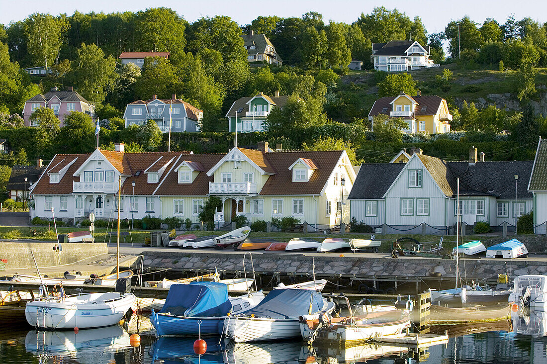 Houses in Arild, Skane, Sweden