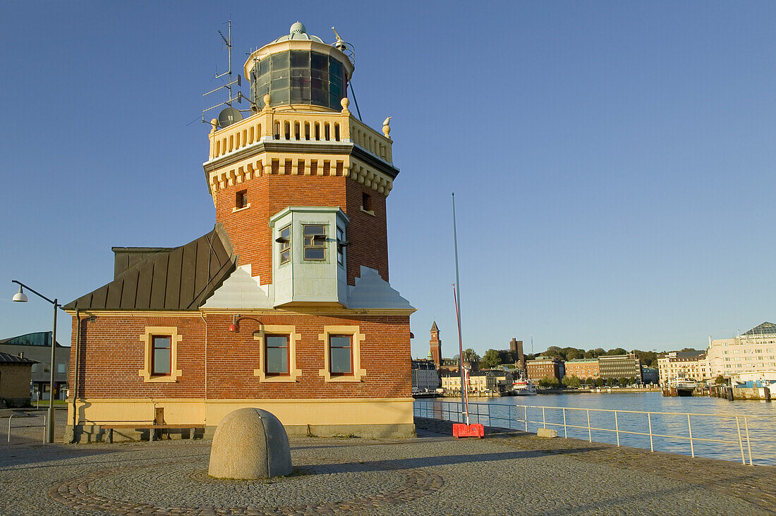 Building in the harbour (Norra hamnen) Helsingborg, Skåne, Sweden