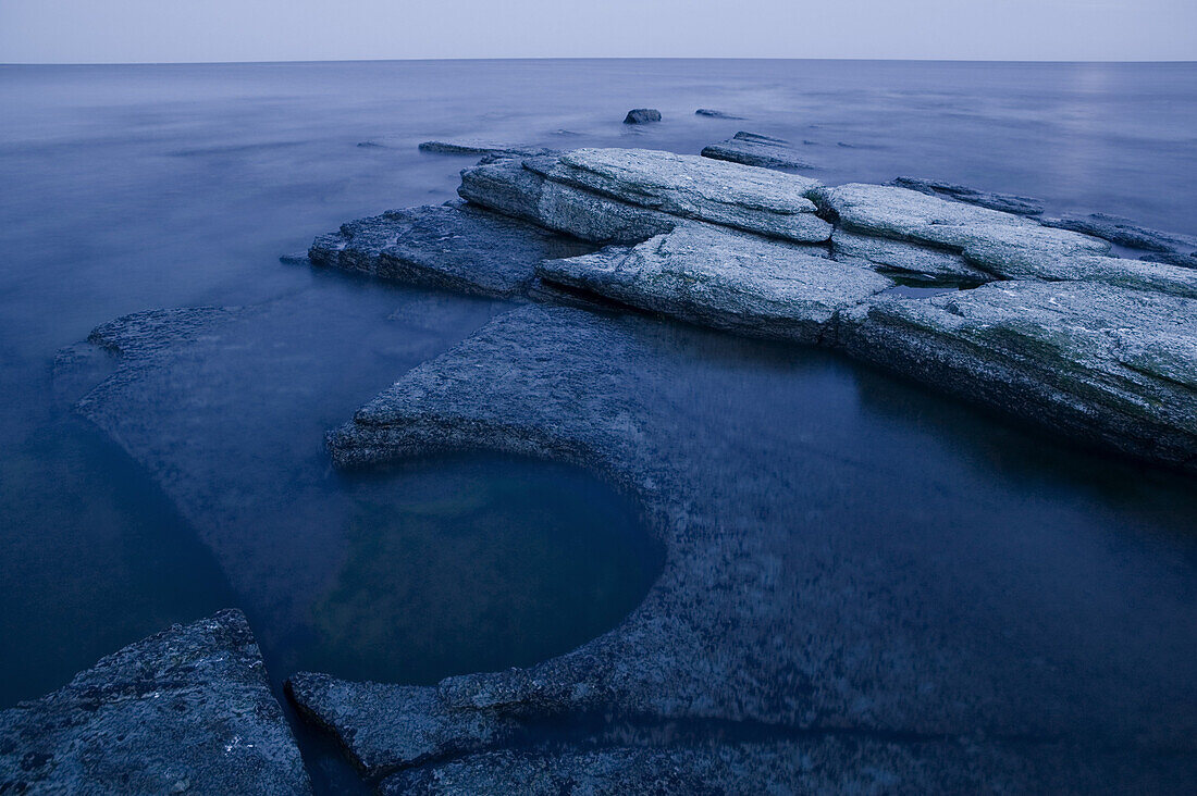 Stones with graved circles, Gisslövs Hammar, Österlen, Skåne, Sweden