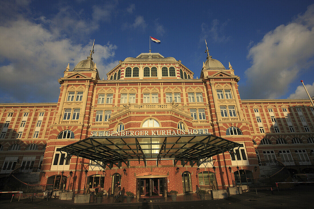 Steigenberger Kurhaus hotel former municipal bathing house built in the late 19th century, Scheveningen, The Hague, The Netherlands