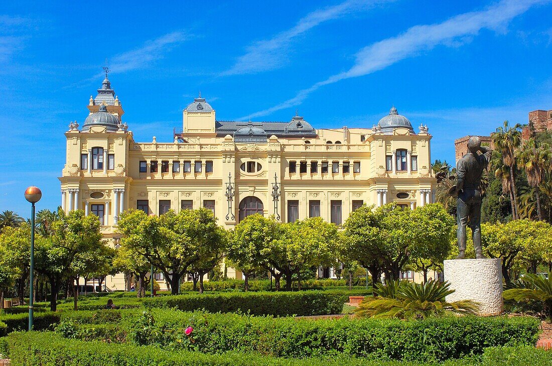 Town Hall, Málaga  Costa del Sol  Andalusia, Spain