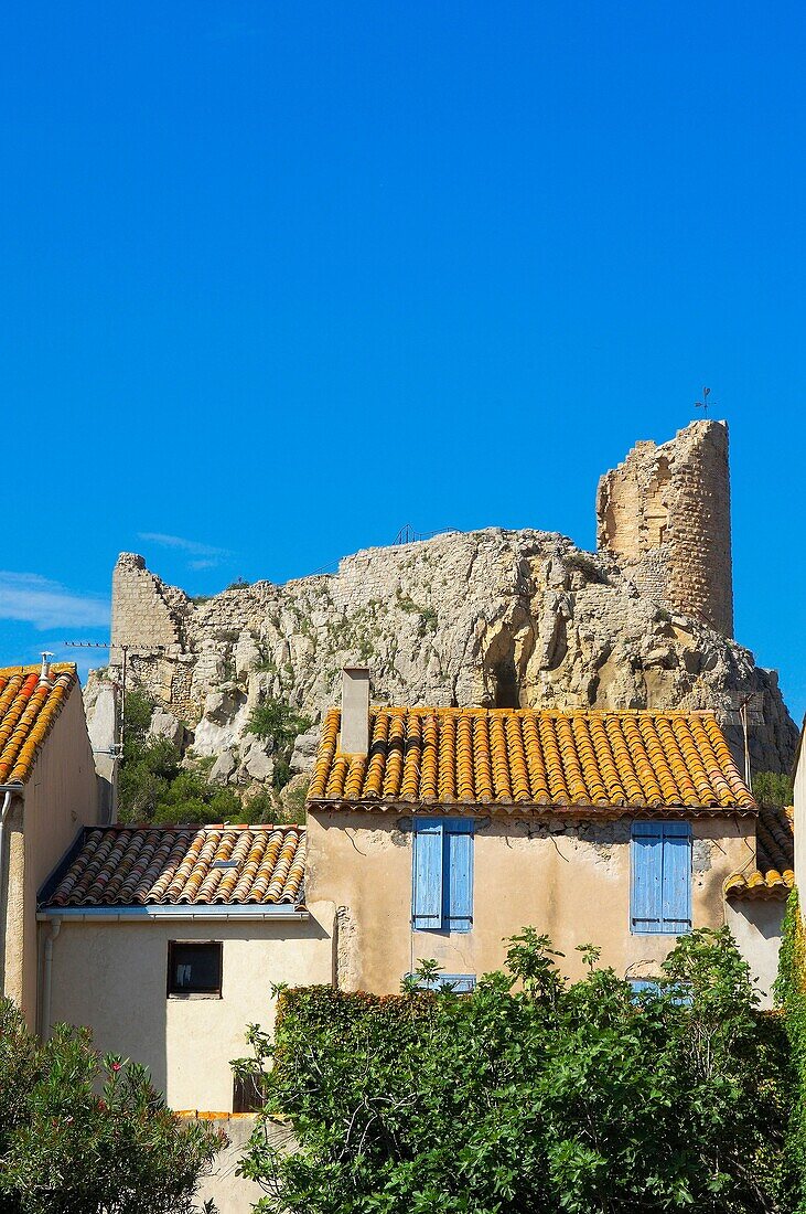 Tour Barberousse  Redbeard Tower), Gruissan. Aude, Languedoc-Roussilon, France